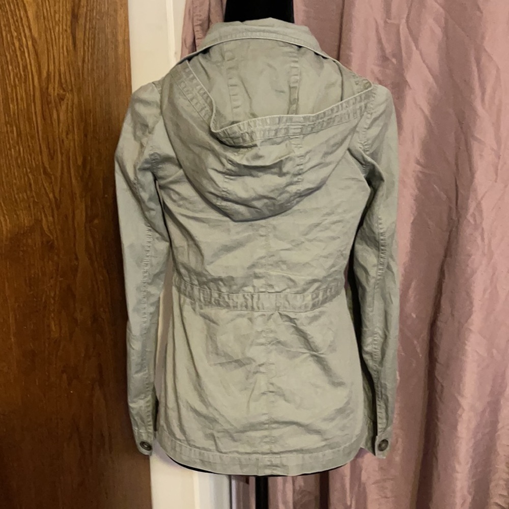 Rubbish cargo jacket with hood,sz.small - Picture 2 of 2